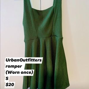 Urban Outfitters Olive Green Romper
